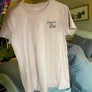 change is good hollister t shirt